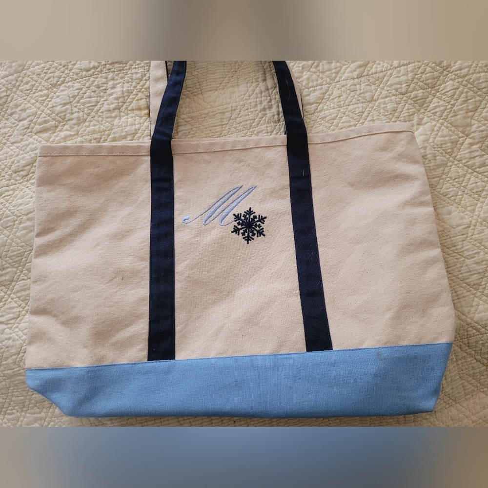 "M" Canvas Bag